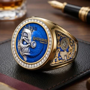 Iron Maiden 3D Engraved Ring - TMTHU9372