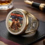 Iron Maiden 3D Engraved Ring – TMTHU9432