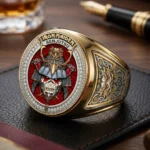 Iron Maiden 3D Engraved Ring – TMTHU9393