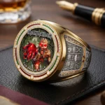 Iron Maiden 3D Engraved Ring – TMTHU9569