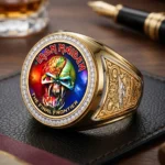 Iron Maiden 3D Engraved Ring – TMTHU9570