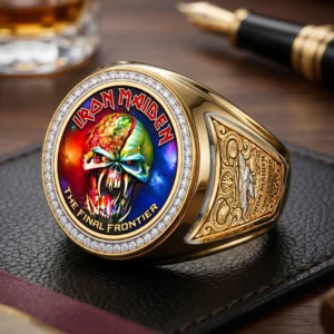Iron Maiden 3D Engraved Ring - TMTHU9570