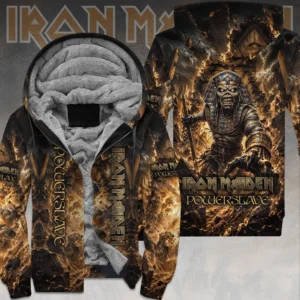Iron Maiden 3D Fleece Zip Hoodie - TMTHU9436