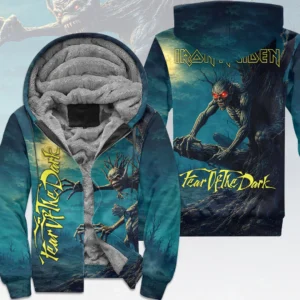 Iron Maiden 3D Fleece Zip Hoodie - HOATT21182