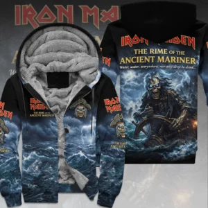 Iron Maiden 3D Fleece Zip Hoodie - TMTHU9481