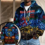 Iron Maiden 3D Unisex Waffle Hoodie – TMTHU9279