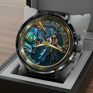 Iron Maiden Black Stainless Steel Watch - HOATT20782
