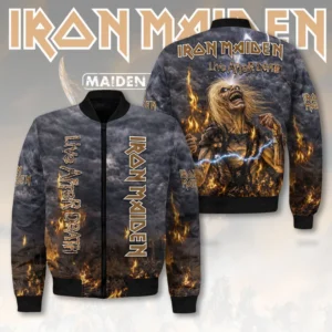 Iron Maiden Life After Death 3D Bomber Jacket - TMTHU9477