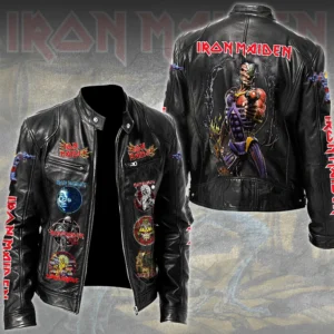 Iron Maiden Motorcycle Leather Jacket - TMTHU9090
