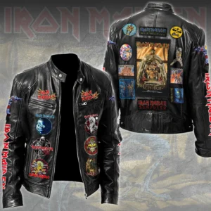 Iron Maiden Motorcycle Leather Jacket - TMTHU9483