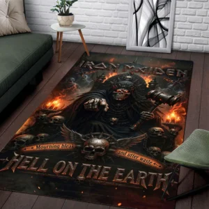 Iron Maiden Rectangular Rug - TMTHU9148