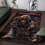 Iron Maiden Rectangular Rug – TMTHU9244