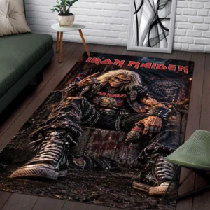 Iron Maiden Rectangular Rug - TMTHU9244