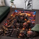 Iron Maiden Rectangular Rug – TMTHU9335