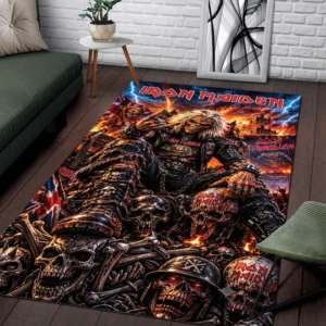 Iron Maiden Rectangular Rug - TMTHU9335