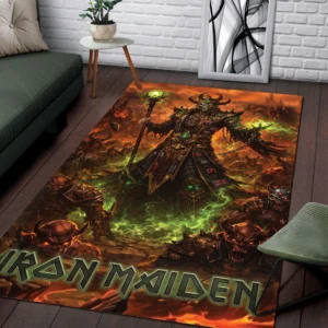 Iron Maiden Rectangular Rug - TMTHU9348