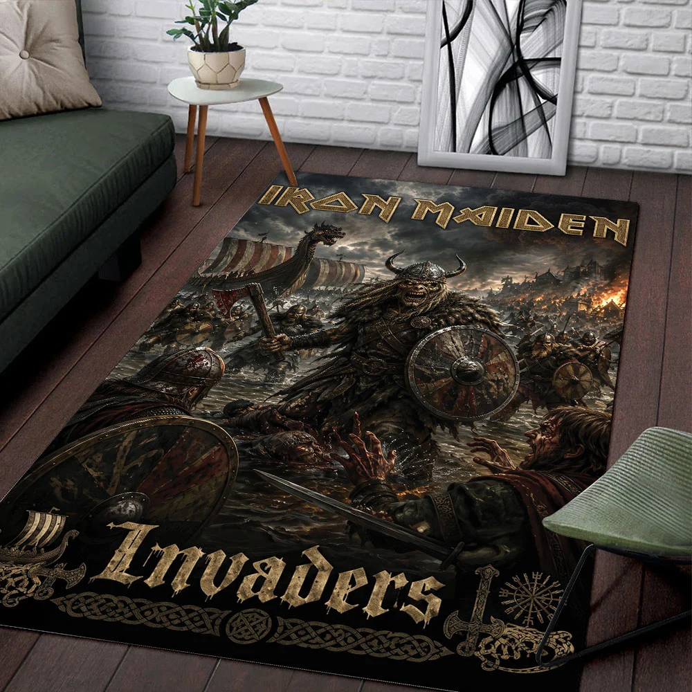 Iron Maiden Rectangular Rug - TMTHU9705