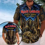 Iron Maiden Short Sleeve Button-Down Shirt – TMTHU9405