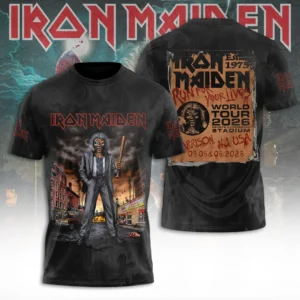 Iron Maiden Tour 2026 3D Apparel - TANTN25393
