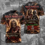 Iron Maiden x Megadeth 2026 World Tour 3D Apparel – TMTHU9520