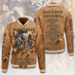 Iron Maiden 2026 World Tour Varsity Jacket – HOATT21184