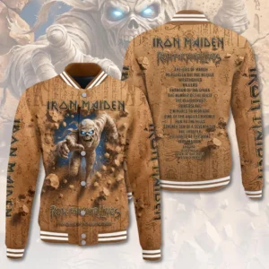 Iron Maiden 2026 World Tour Varsity Jacket - HOATT21184