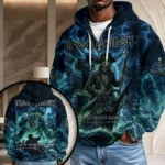 Iron Maiden 3D Unisex Waffle Hoodie – TMTHU9421