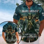Iron Maiden Short Sleeve Button-Down Shirt – HOATT20912