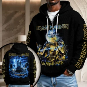 Iron Maiden 3D Unisex Waffle Hoodie - TANTN25660