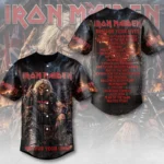 Iron Maiden 2026 World Tour Baseball Jersey – TMTHU9220