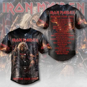 Iron Maiden 2026 World Tour Baseball Jersey - TMTHU9220