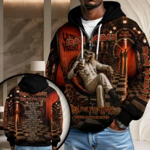 Iron Maiden 2026 World Tour 3D Unisex Waffle Hoodie - HOATT20763
