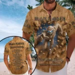 Iron Maiden 2026 World Tour Short Sleeve Button-Down Shirt – HOATT21015