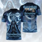 Iron Maiden 2026 World Tour 3D Apparel – HOATT20949