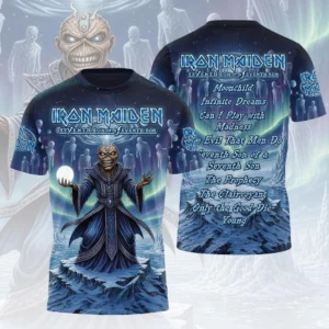 Iron Maiden 2026 World Tour 3D Apparel - HOATT21026