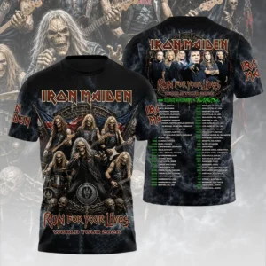 Iron Maiden 2026 World Tour 3D Apparel – GNE8799