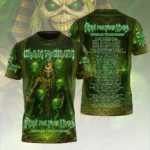 Iron Maiden 2026 World Tour 3D Apparel – HOATT20827