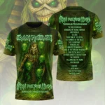 Iron Maiden 2026 World Tour 3D Apparel – HOATT20828