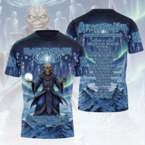 Iron Maiden 2026 World Tour 3D Apparel - HOATT21024