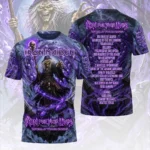 Iron Maiden 2026 World Tour 3D Apparel – HOATT21048