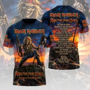 Iron Maiden 2026 World Tour 3D Apparel - HOATT21139
