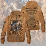 Iron Maiden 2026 World Tour 3D Windbreaker Jacket – HOATT21087