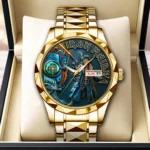 Iron Maiden Alloy Luxury Quartz Watch – HOATT20834