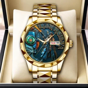 Iron Maiden Alloy Luxury Quartz Watch - HOATT20834