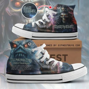 Iron Maiden High Top Canvas Shoes – GNE8796