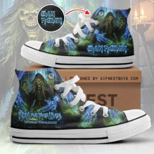 Iron Maiden High Top Canvas Shoes – GNE8797