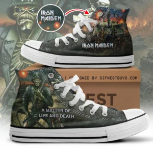 Iron Maiden High Top Canvas Shoes – HOATT20878