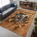 Iron Maiden Rectangular Rug – HOATT21014