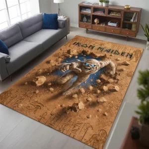 Iron Maiden Rectangular Rug - HOATT21014