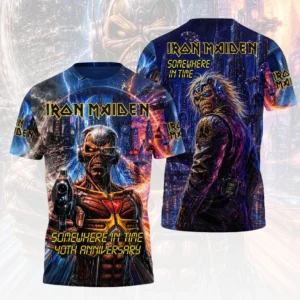Iron Maiden 2026 World Tour 3D Apparel - HOAT21140